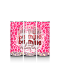 Valentine Tumbler 2 from kayteaapiecespot featuring a pink and red heart design with a clear lid and straw for hot or cold drinks.